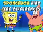 Bob Esponja para poder procurar as diferenças